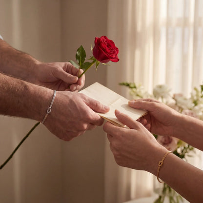 Pulsera Nudo Eterno: un regalo significativo para parejas, mejores amigos y familiares.